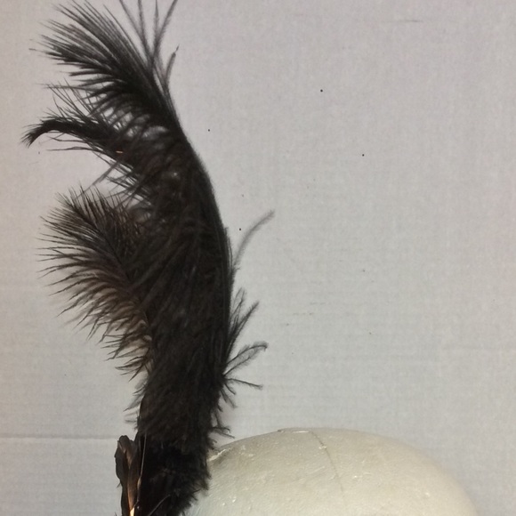 Venetian Black Feather Gold Black Mask
Nwot - Picture 3 of 3